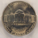 1972-D 5c Jefferson Nickel Cud Major Die Break PCGS MS65