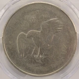1971-D $1 Ike Dollar Major Struck Thru Reverse PCGS AU58
