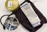 1995 proof track and field Olympic die, used for striking silver dollar track and field commemorative coins for the 1995/1996 Atlanta Olympic games. The die was used for striking some of those coins, and then was retired and "cancelled" with an "X" shaped across the obverse side.