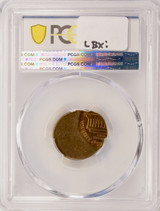 1975-D 1c Lincoln Cent Struck 55% Off-Center PCGS MS64 RB