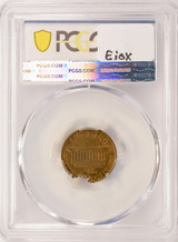 1960-D 1c Lincoln Cent Ragged Clip 2.67 PCGS MS62 RB