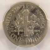 1973 10c Roosevelt Dime Broadstruck PCGS MS60