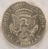 1972-D 50c Kennedy Half Double Clipped Planchet PCGS MS64