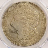 1921 $1 Morgan Dollar Obverse Lamination PCGS MS62