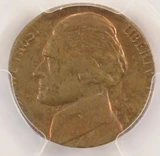 1980-x 5c Jefferson Nickel Struck on Cent Planchet 3.08g PCGS MS62 BN