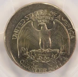 1995-P 25c Washington Quarter Struck 10% Off-Center PCGS MS65