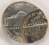 1994-P 5c Jefferson Nickel Double-Struck, 2nd 45% Off-Center PCGS MS63