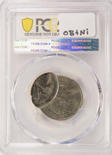 2000-P New Hampshire Quarter Double-Struck, 2nd 60% Off-Center PCGS UNC Details