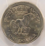 1979-P $1 SBA Dollar Broadstruck PCGS MS64