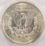 1921 $1 Morgan Dollar Lamination Obverse PCGS MS61
