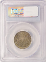 1907-S 25c Barber Quarter Struck 5% Off-Center PCGS AU58