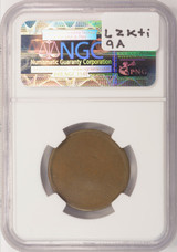 1c Large Cent Type-2 Planchet 10.6 Grams NGC