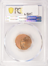 1990 1c Lincoln Cent Struck 40% Off-Center PCGS MS65 Red