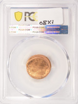 1989 1c Lincoln Cent Struck 15% Off-Center PCGS MS65 Red