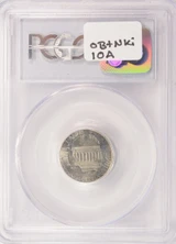 2000 1c Lincoln Cent Struck on 10c Double-Denomination PCGS MS66