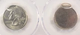 1999-P 25c Connecticut Quarter 2-Coin Mated Pair PCGS MS62/64