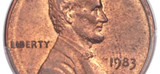 1982-D and 1983 Copper Transitional Lincoln Cents