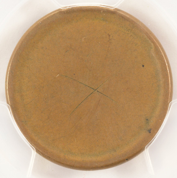(1835-57) 1c Large Cent Bronze Type-2 Planchet 10.81 Grams PCGS