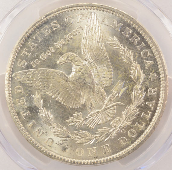 1904-O $1 Morgan Dollar 35 Degree Rotated Dies PCGS MS61