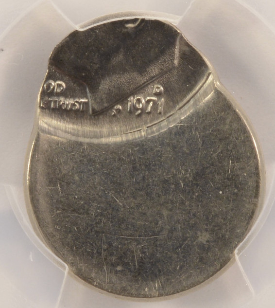 1971-D 10c Roosevelt DIme Struck 70% Off-Center PCGS MS63