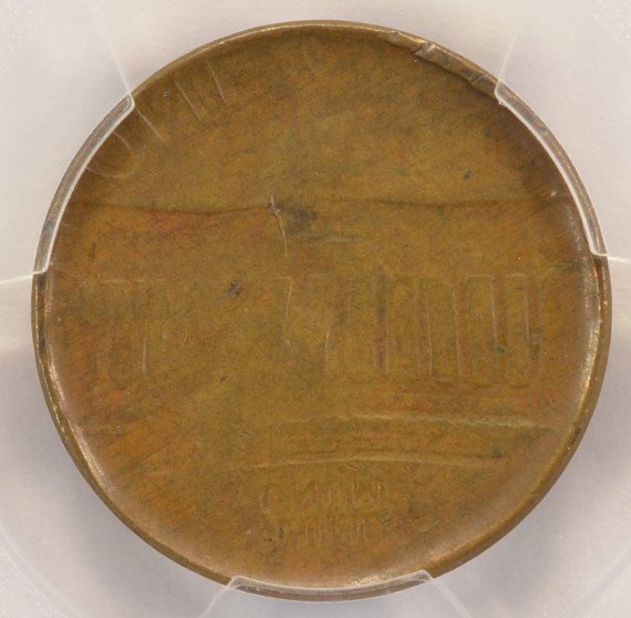 1c Lincoln Cent Brockage Die Cap Strike PCGS AU58