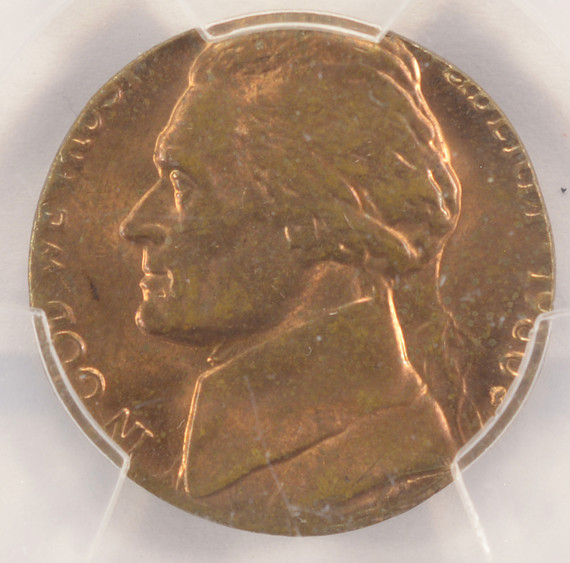 1981-P 5c Jefferson Nickel Improperly Annealed PCGS MS63 RB