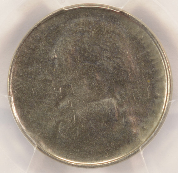 1999-P 5c Jefferson Nickel Struck Thru Die Cap PCGS MS63