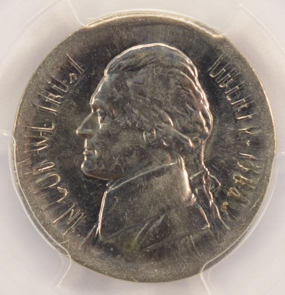 1984-P 5c Jefferson Nickel Broadstruck PCGS MS63