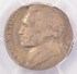 1941 PCGS 5c Jefferson Nickel Struck on Dime Planchet AU58