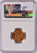 1974-S NGC 1c Lincoln Cent Large Broadstrike MS64 RB