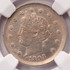 1893 NGC 5c Liberty Nickel Flipover Double-Strike AU 