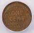 1934 ANACS 1c  Wheat Cent Struck 20% Off-Center EF40 