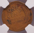 1934-D NGC 1c Lincoln Cent Struck 10% Off-Center UNC Details