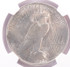 1923 NGC $1 Peace Dollar Cracked Planchet at K-9:30 MS62