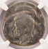 1976 NGC 50c Kennedy Half Double-Struck 2nd 20% Off-Center MS65