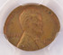 194X PCGS 1c Wheat Cent Elliptical Clip 2.2 Grams MS62 BN