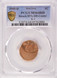 1985-D 1c Lincoln Cent Struck 55% Off-Center at K-1 MS64 Red