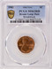 1982 1c Lincoln Cent Broadstruck PCGS MS63 Red