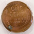 1946-S 1c Wheat Cent Broadstruck PCGS MS62 BN