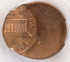 1975-D 1c Lincoln Cent Struck 55% Off-Center PCGS MS63 RB