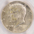 1967 50c Kennedy Half Obverse Clad Layer Missing PCGS AU58