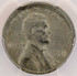 1943 1c Wheat Cent Broadstruck PCGS AU