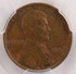 1909 VDB 1c Wheat Cent Retained Cud Reverse PCGS VF35