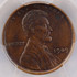 1909 VDB 1c Wheat Cent Retained Cud Reverse at K-3 PCGS AU