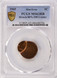 1965 1c Lincoln Cent Struck 80% Off-Center PCGS MS62 BN