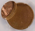 1971-D 1c Lincoln Cent Struck 85% Off-Center Uniface Reverse PCGS MS63 Red