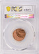 1990 1c Lincoln Cent Struck 40% Off-Center PCGS MS63 Red