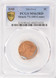 2005 1c Lincoln Cent Struck 7% Off-Center PCGS MS63 Red