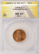 1958-D 1c Wheat Cent Broadstruck ANACS MS62 Red