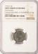 1943-S 5c Jefferson Nickel on Steel Cent Planchet NGC XF